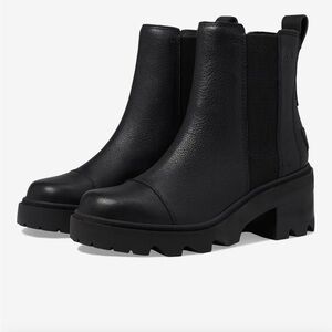 Sorel Joan Now Chelsea Ankle Boots - Black
